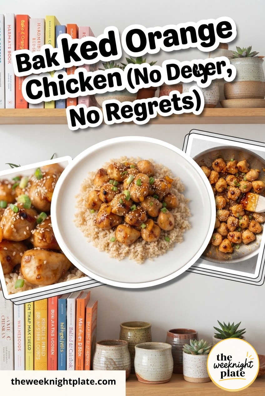 Baked Orange Chicken (No Deep Fryer, No Regrets)